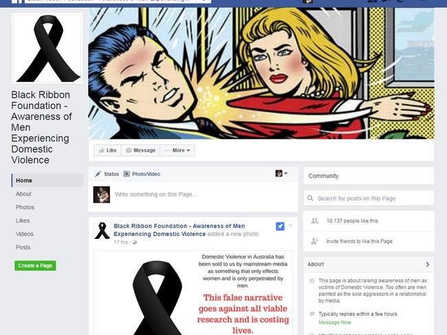 The Black Ribbon Foundation’s Facebook page.