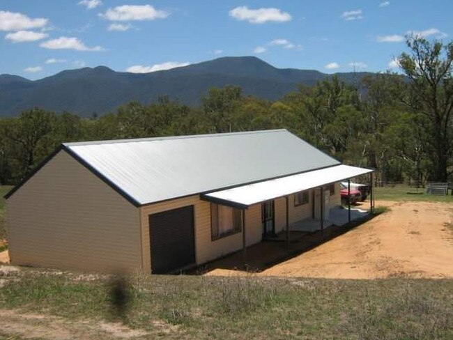 Cathy Healy’s property before it was destroyed by fire December 31, 2019.