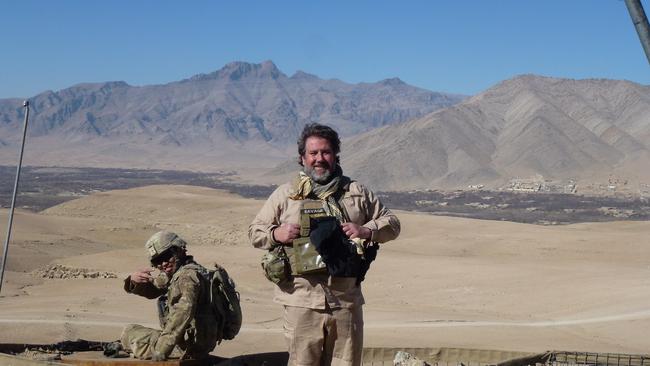 David Savage in Afghanistan. Picture: supplied