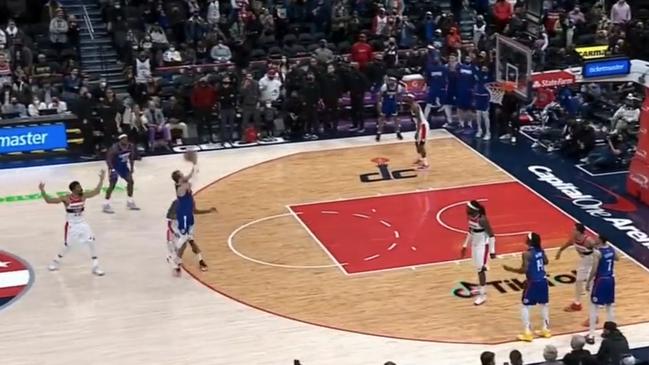 Luke Kennard’s three-pointer sealed an insane comeback for the LA Clippers over the Washington Wizards.