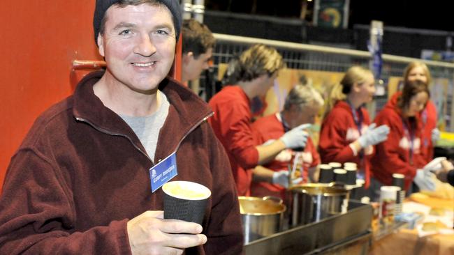 ;Geoff Rodgers at the CEO Sleepout in 2011