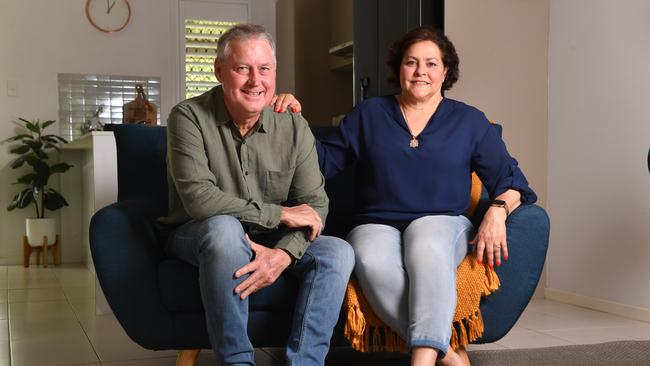 Greg Kepper with his wife Anne. Photo: John Gass