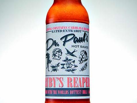 TWAM-20170701  EMBARGO FOR TWAM 1 JULY 2017NO REUSE WITHOUT PERMISSIONDr paul's Ruby Reaper chilli sauce Pic : supplied