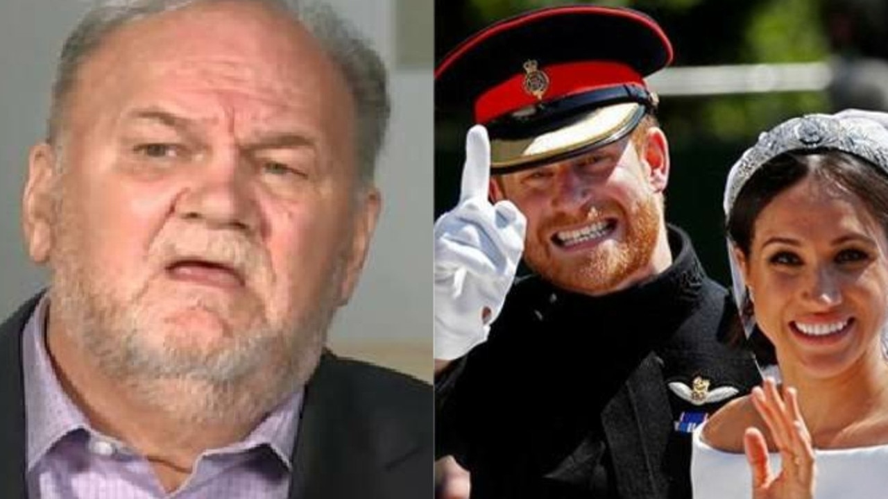 Meghan’s father, Thomas Markle, did not attending the royal couple’s wedding. Picture: Supplied