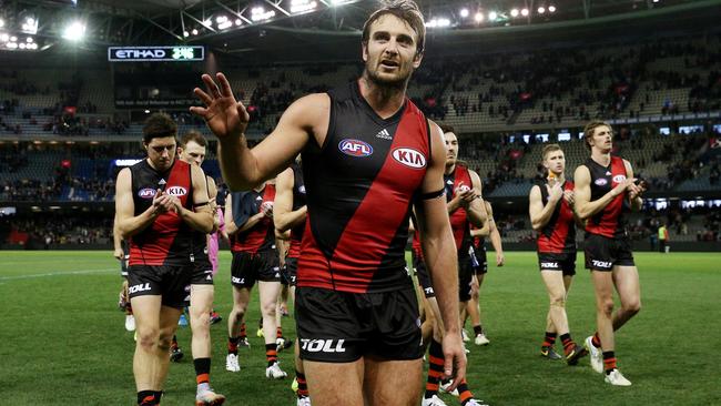 Essendon apologised to Jobe Watson on Friday for the position it put him in. Picture: Colleen Petch