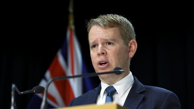 Covid-19 Response Chris Hipkins in Wellington, New Zealand. Picture: Getty Images