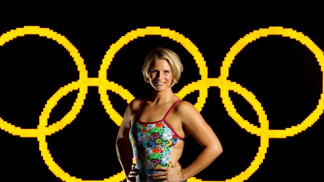 Liesel Jones competed in her 4th Olympic Games in London becoming the first swimmer in the history of Australian swimming to achieve such a record. Picture: News Limited