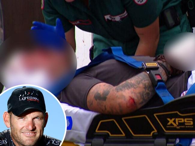 The victim of a brutal stabbing at Aldinga Beach on Monday can be revealed as Commonwealth Games cycling champion Jay Sweet.