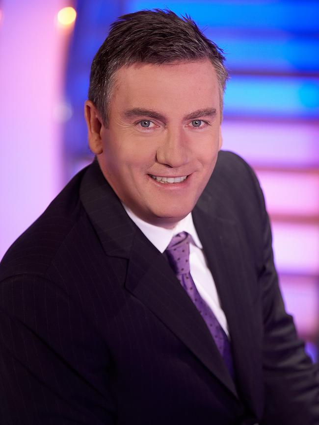 Game show host Eddie McGuire had no idea of her involvement with the notorious gangland figure. File picture