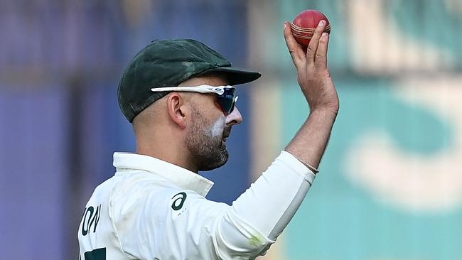 Nathan Lyon after his second innings heroics.