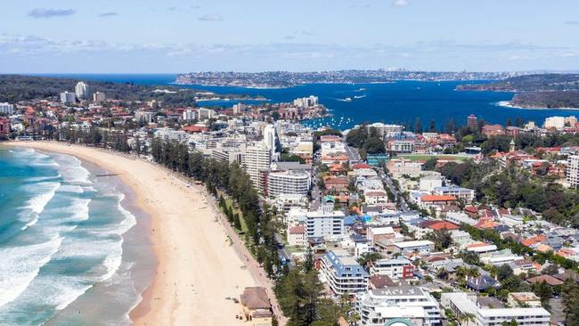 Police said the pursuit began in Brookvale, sped through Manly and ended at Fairlight. Picture: Supplied