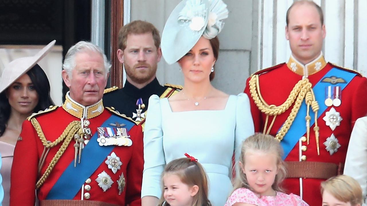 Meghan and Harry won’t be included in the balcony appearance. Picture: Chris Jackson/Getty Images