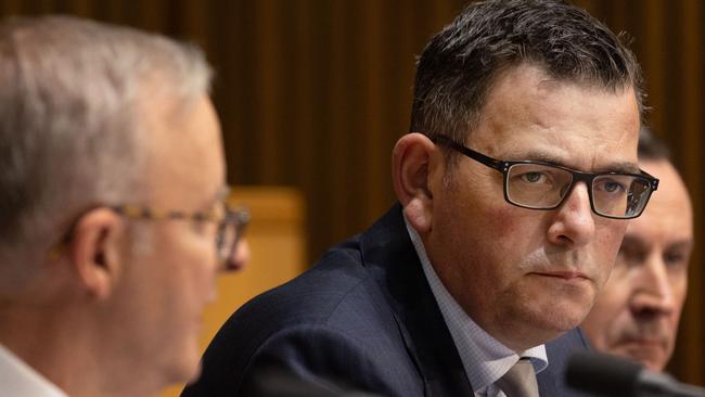 Premier Daniel Andrews is set to meet with victims abused at Beaumaris Primary School. Picture: Gary Ramage.