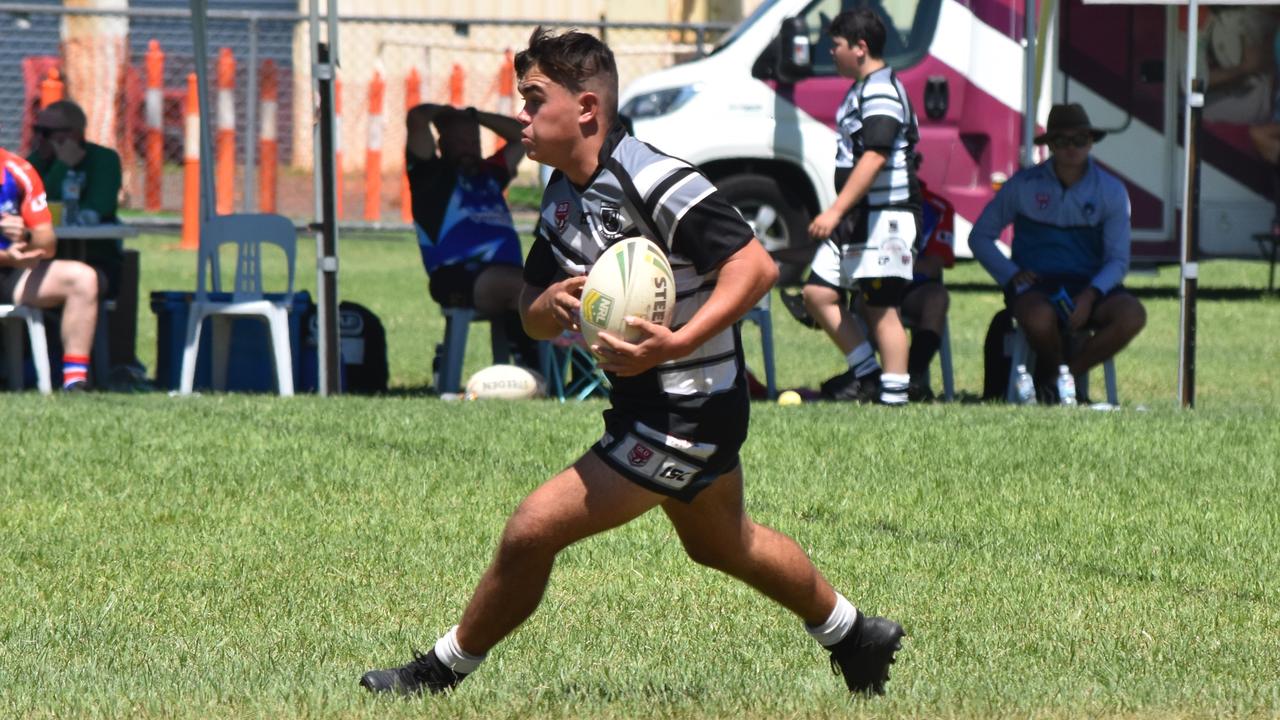 Mitchell Magpies v Wallumbilla-Surat Redbulls U16. Adrian Vowles Cup 2020.