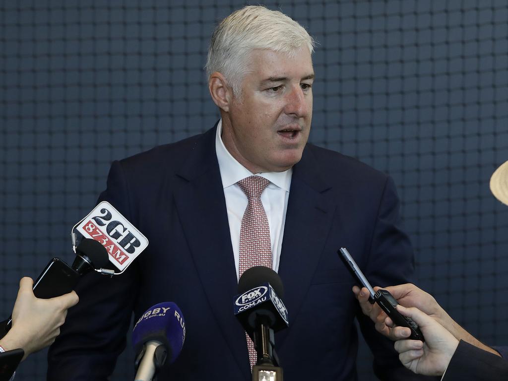 Rugby Australia chairman Cameron Clyne. (AAP Image/Chris Pavlich)