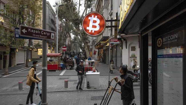 Illicit crypto transactions hit $US14bn last year. Photo: Moe Zoyari/Bloomberg