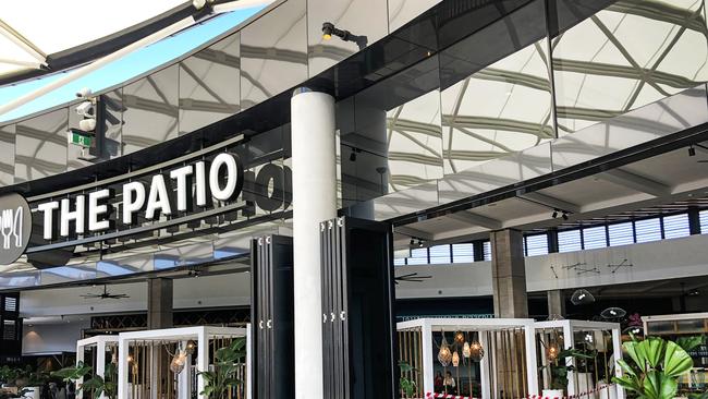 A false fire alarm “flooded” a kebab store, bringing shoppers to a standstill at Pacific Fair on Friday. Photo: Supplied