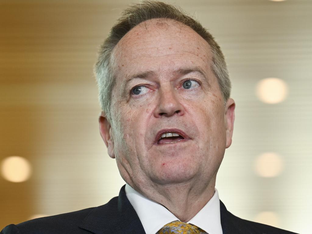 Bill Shorten says the government will continue to invest in measures that will “safeguard” the NDIS. Picture: NewsWire / Martin Ollman