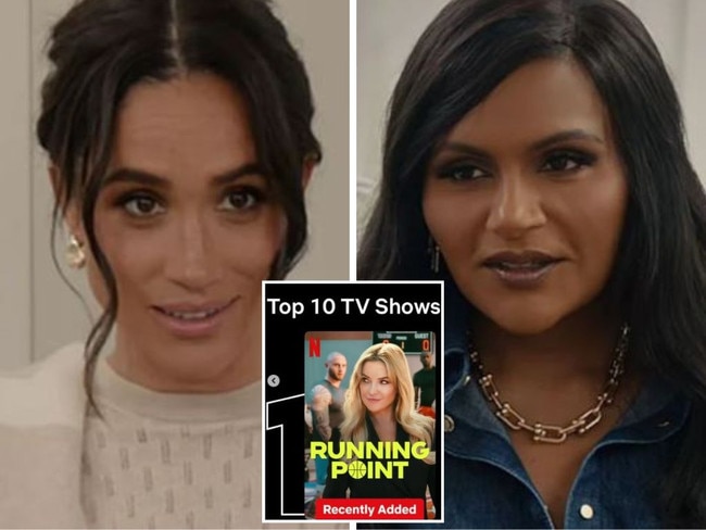 Mindy Kaling's Running Point is killing it on Netflix after her awkward on-air moment with the Duchess. Pictures: Netflix