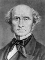 John Stuart Mill, British philosopher, political economist and civil servant.