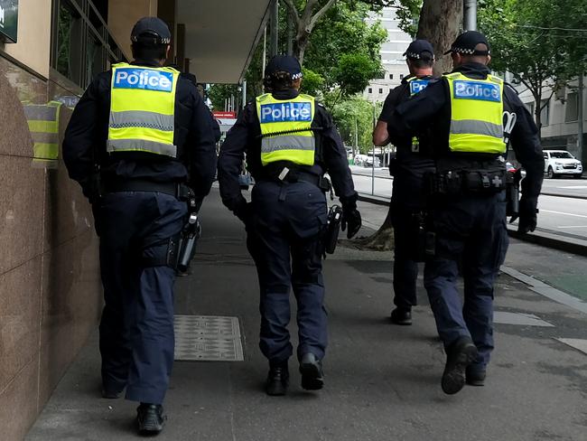 More Victoria Police officers are walking away from the job. Picture: Luis Enrique Ascui