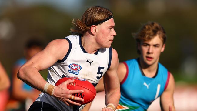 Harley Reid was quieter than usual. Picture: Getty Images