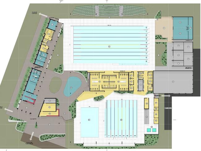 MAKING A SPLASH: Concept plans for the proposed Bundaberg Regional Aquatic Centre revealed.