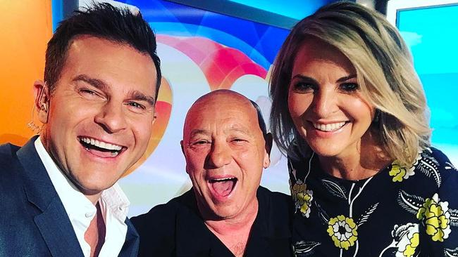 David Campbell, Angry Anderson and Georgie Gardner.