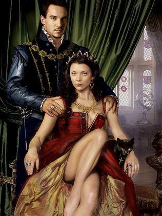 Historic drama ... Jonathan Rhys Meyers as Henry VIII and Natalie Dormer as Anne Boleyn in The Tudors.