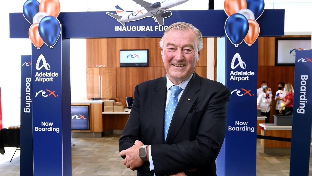 Rex deputy chairman John Sharp says the airline won’t go to Brisbane under a one-size-fits-all arrangement. Picture: Mark Brake