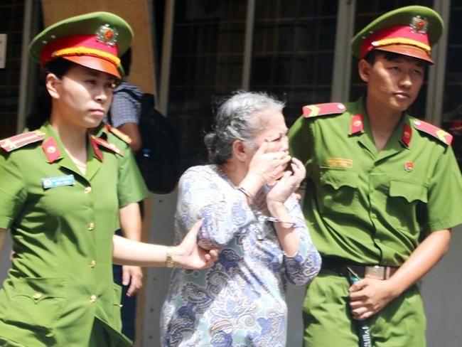 Nguyen Thi Huong, 73, was convicted of trafficking 2.8kg of heroin by a court in Ho Chi Minh City.