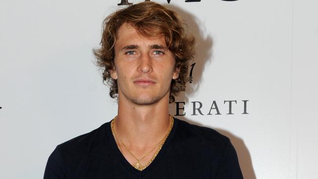 Alexander Zverev said he wasn’t offended by Nick Kyrgios. Picture: Andrew Henshaw