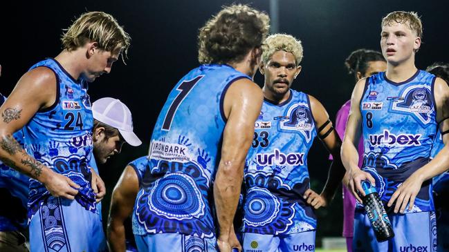 The Darwin Buffaloes in the 2024-25 NTFL season. Picture: Celina Whan / AFLNT Media