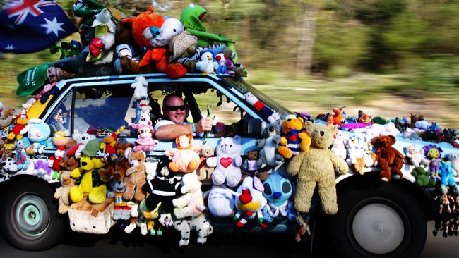 Bruce Mitchelson previously earned the title of Sydney’s ‘most bizarre car’ owner.