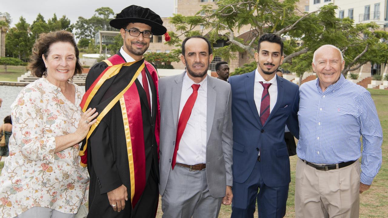 Judy Bognar, Mundhir Alhasani, Mahmood Alhasani, Abdullah Alhasani and Seugene Bognar.