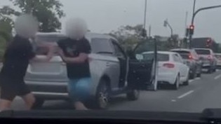 Sunshine Coast road rage incident caught on camera. Picture: Instagram.