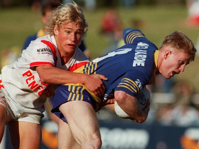 Tulsen Tollett couldn’t escape the clutches of Nathan Brown in 1994.