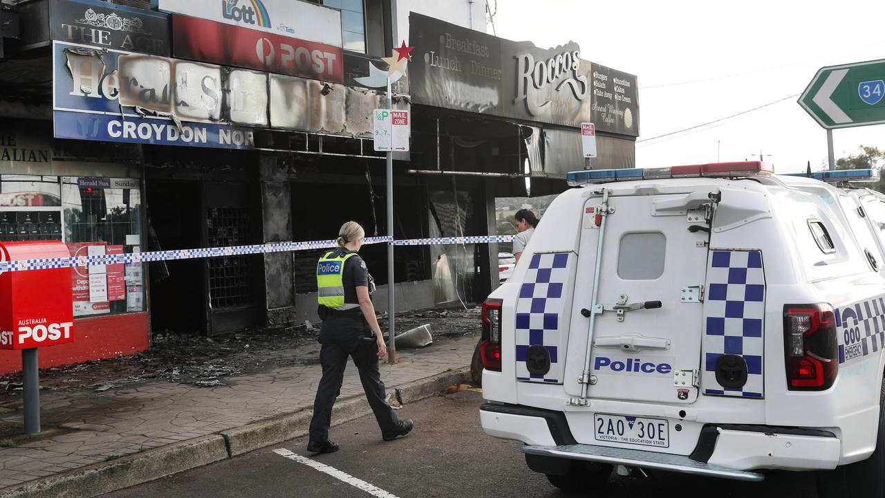 Arson attack destroys burger joint in Croydon North