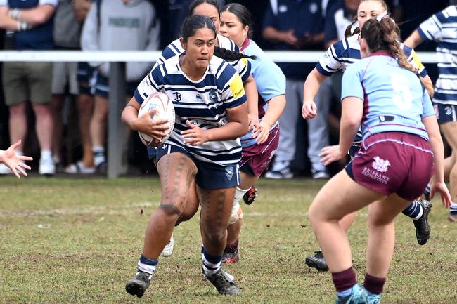Premier women club rugby between Brothers and Norths Saturday May 25, 2024. Picture, John Gass