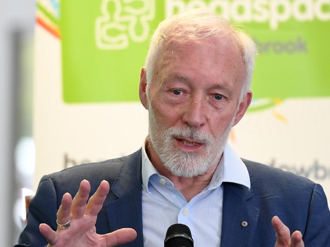 Professor Patrick McGorry has warned that the capacity of Australia’s mental health system is not sufficient to meet the surge in demand that the coronavirus lockdown will cause. Picture: AAP Image/Dan Peled