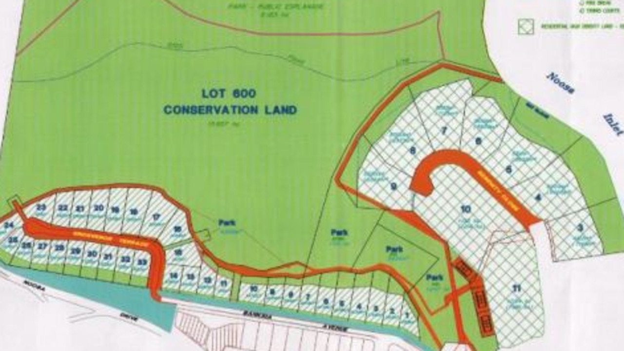 The Settlers Cove master plan in Noosa Heads.