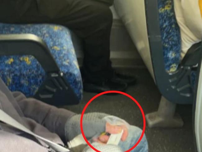 Man’s gross Covid act on Sydney train