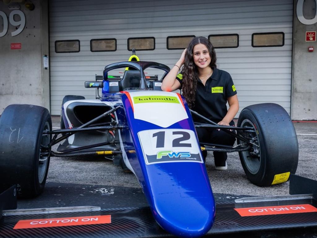 Joanne Ciconte will make her debut in the F1 Academy in Shanghai, China, in late March. Picture: Supplied