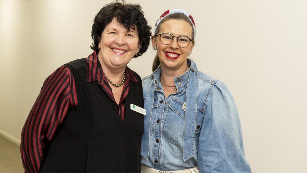 Toowoomba councillors Nancy Sommerfield and Melissa Taylor, who both voted against the motion.