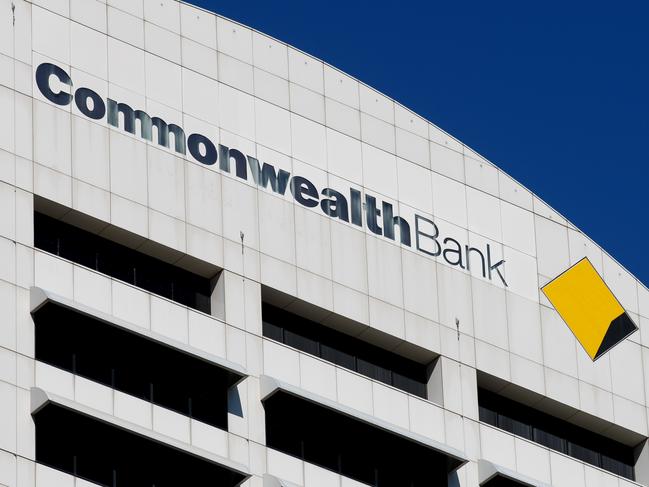 SYDNEY, AUSTRALIA - NewsWire Photos AUGUST 11, 2023: Commonwealth Bank signage in Sydney CBD after reducing interest rates on Friday. Picture: NCA NewsWire / Nikki Short