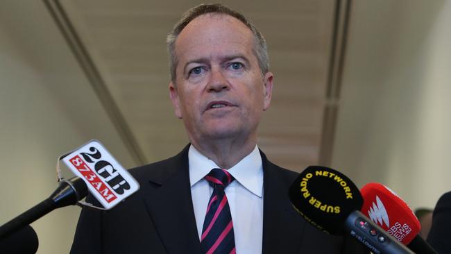 Bill Shorten rejected a similar plan to fund the National Disability Insurance Scheme. Picture: Kym Smith