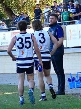 The 33-year-old is now an assistant coach at Walkerville Football Club in Adelaide. Picture: Walkerville FC