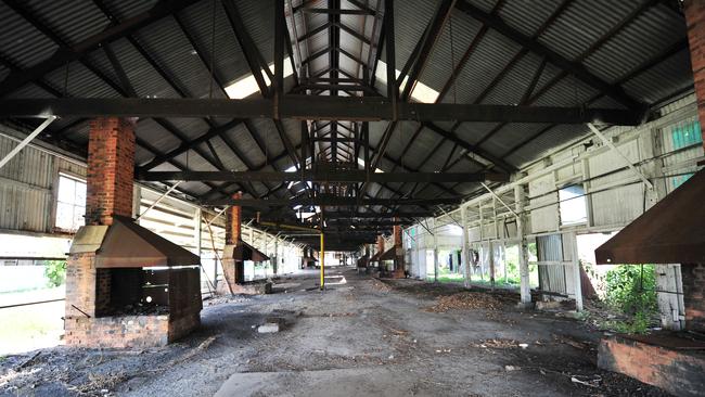 North Yards rail shed on Flinders Street West.