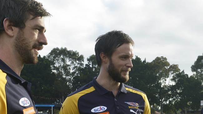 Eric Mackenzie and Mitch Brown are in the Bombers’ sights.