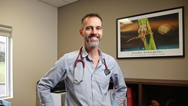 Dr Andy Ratchford in 2017 at Mona Vale Hospital Emergency Department. Picture: Julie Cross.